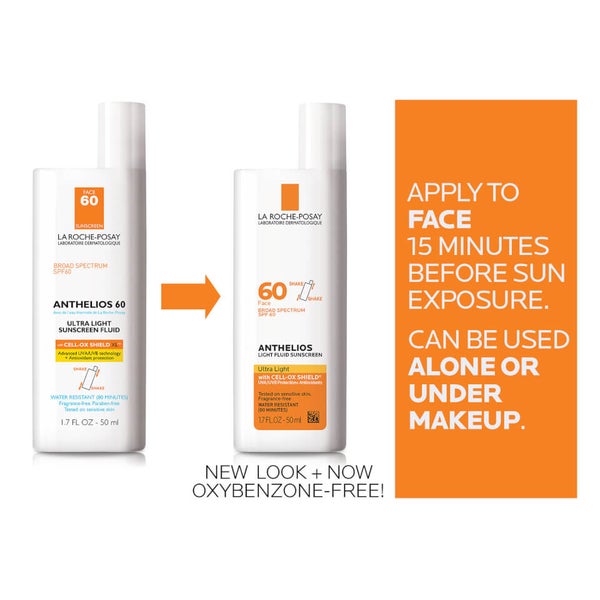 La Roche Posay Anthelios 60 Ultra Light Sunscreen Fluid 1