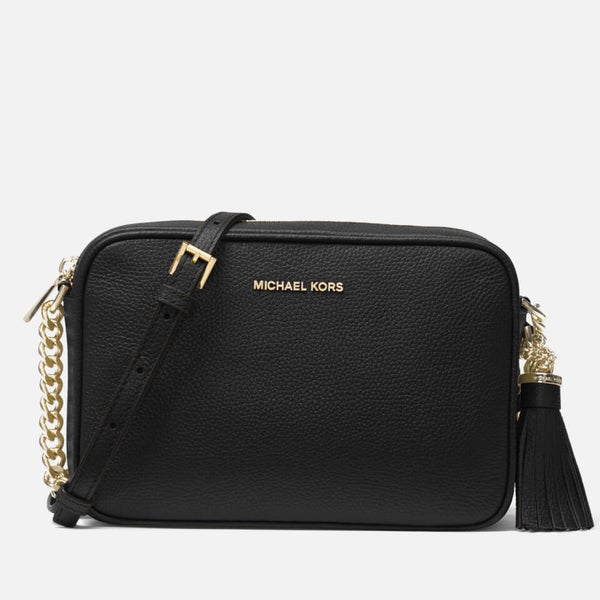 ショルダーバッグ・ポシェット Michael Kors Black Cow Leather Shoulder Bag 11498011-4255063871991182.jpg