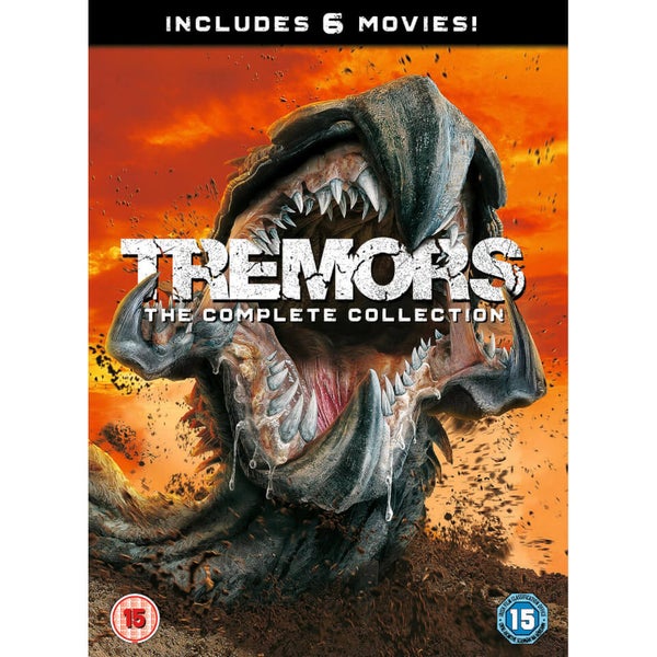 Tremors: 6 Film Collection DVD - Zavvi UK
