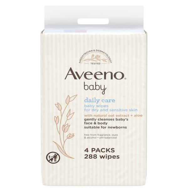 Aveeno wipes baby top