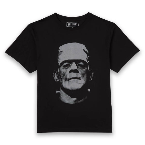 特価ブランド Universal Monsters T Men's White and Black Frankenstein ミュージシャン