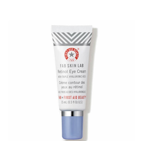 First Aid Beauty Fab Skin Lab Retinol Eye Cream With Triple Hyaluronic Acid 0 5 Fl Oz Dermstore