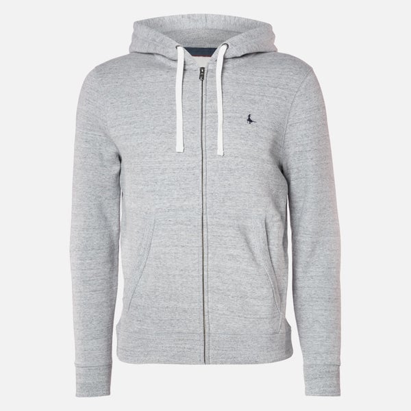 Jack Wills Men s Pinebrook Zip Hoodie Grey Marl TheHut
