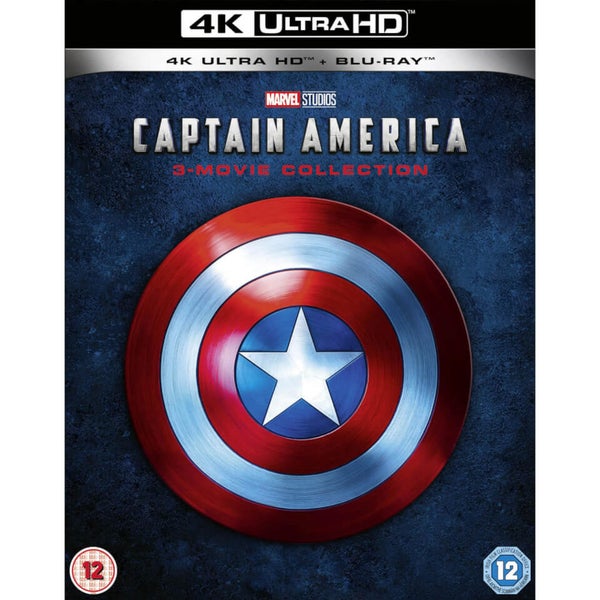 Captain America Trilogy - 4K Ultra HD (Includes Blu-ray) 4K - Zavvi US