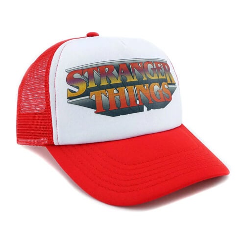 Stranger things trucker hat best sale