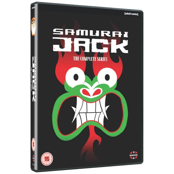 Samurai Jack The Complete Series (Includes Seasons 1-5) DVD