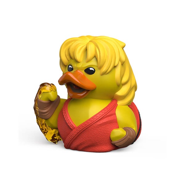 Figurine TUBBZ Street Fighter Dhalsim En Canard Caoutchouc - Édition Limitée Avec Baignoire - Objet De Collection Officiel