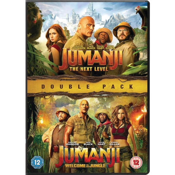 Jumanji: The Next Level Welcome To The Jungle DVD Zavvi UK