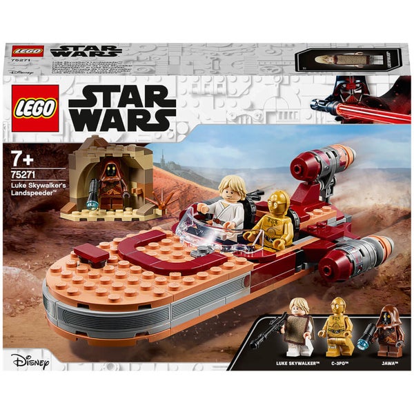 LEGO Star Wars Luke Skywalker s Landspeeder Playset 75271 Toys Zavvi UK