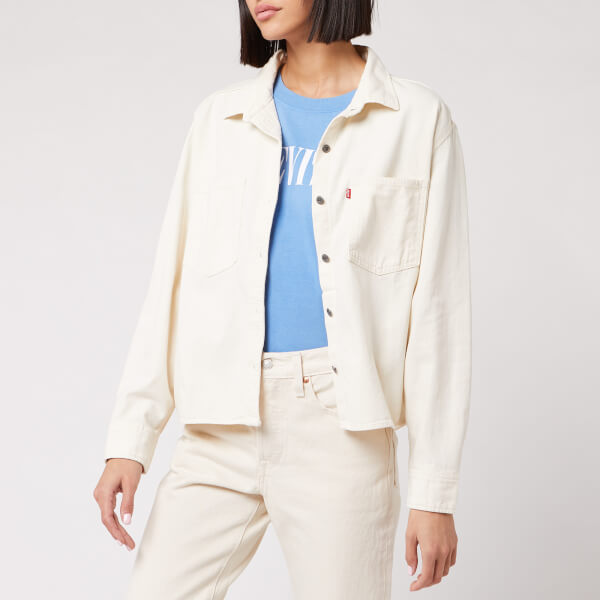 Levi's gracie shirt icy ecru clearance