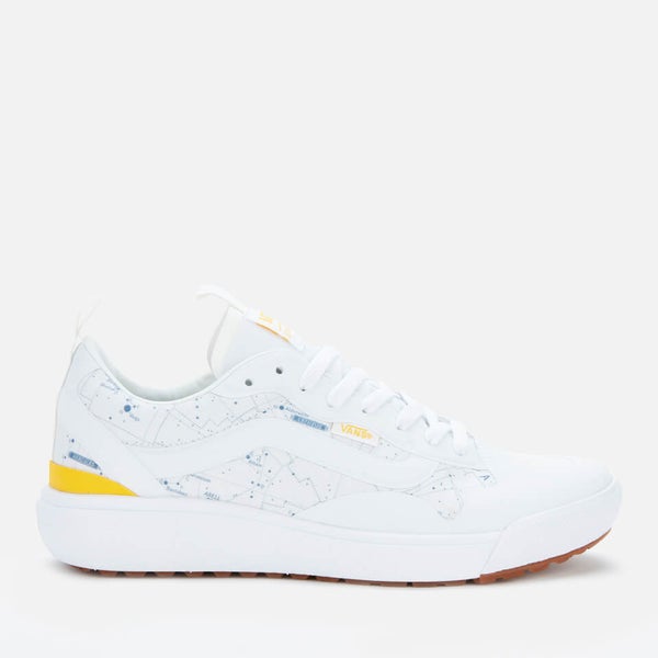 Vans X National Geographic Women s Ultrarange Exo Trainers White Yellow TheHut