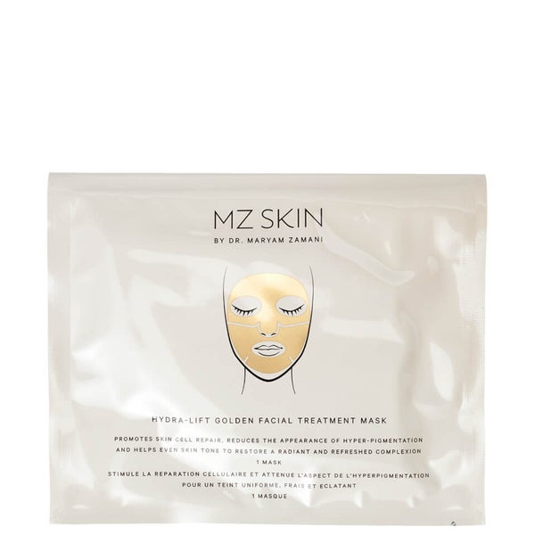 MZ Skin Hydra-Lift Golden Facial Treatment Mask (Pack of 5) 1