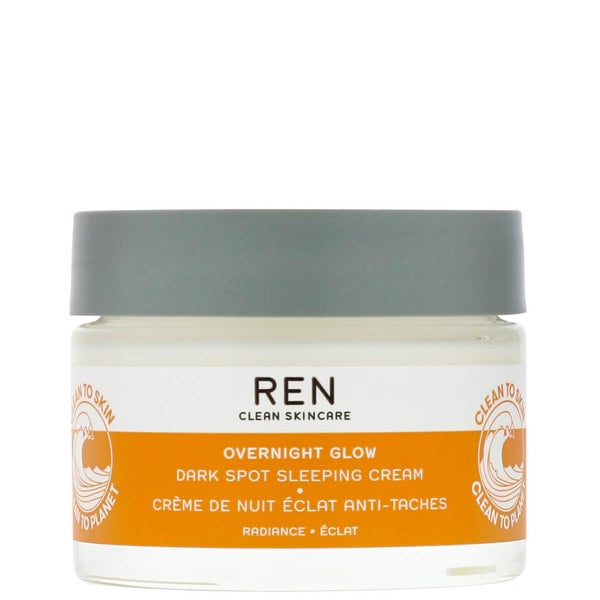REN Clean Skincare Face Overnight Glow Dark Spot Sleeping