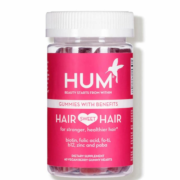HUM Nutrition Hair Sweet Hair Strong, Healthy Hair Supplement (60 Vegan Gummies, 30 Days)