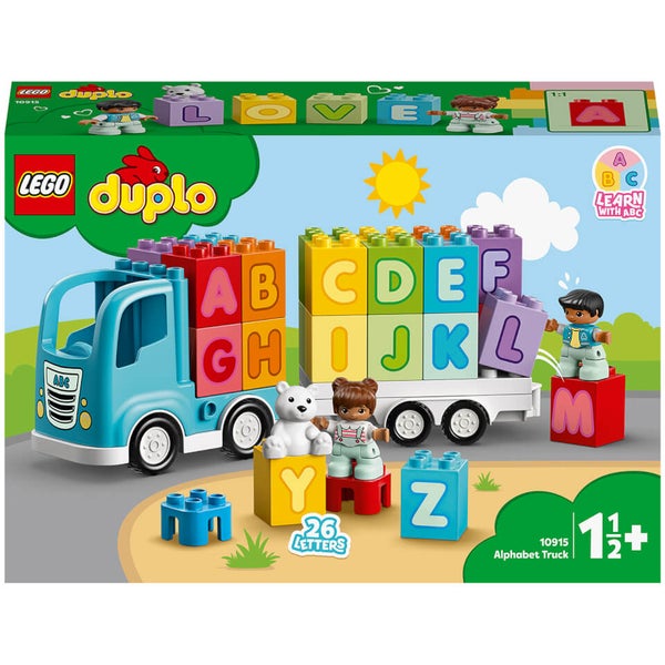 Kurv Reception Bestået LEGO DUPLO My First: Alphabet Truck Toy Set (10915) Toys - Zavvi US
