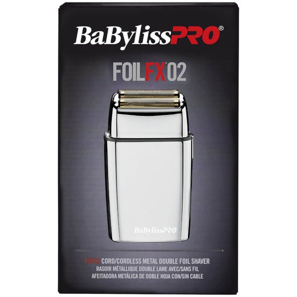 BaByliss PRO FoilFX02 Metal Double Foil Shaver Buy Online At RY