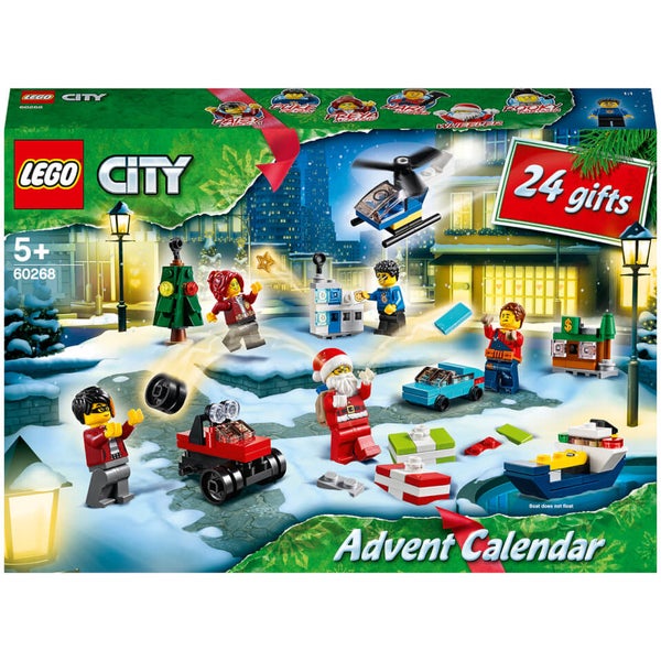 LEGO City Town LEGO City Advent Calendar 60268 Toys Zavvi US