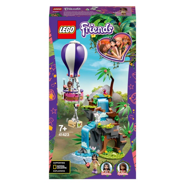 LEGO Friends: Tiger Hot Air Balloon Jungle Rescue (41423) Toys