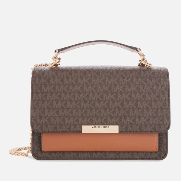 Michael kors jade large gusset shoulder hot sale