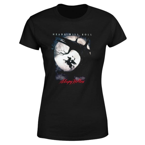 Sleepy Hollow Heads Will Roll Women’s T-Shirt – Black