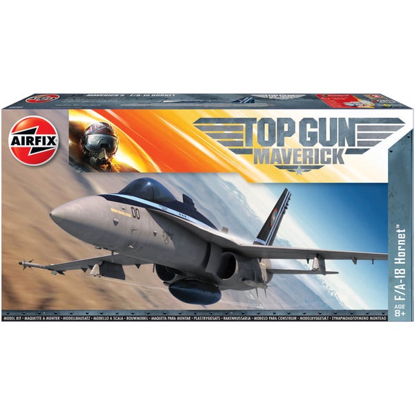Top Gun Maverick's F-18 Hornet Plastic Model Kit - Scale 1:72 Toys - Zavvi  US