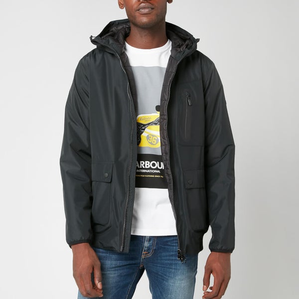 Barbour International Men s Lane Jacket Black TheHut