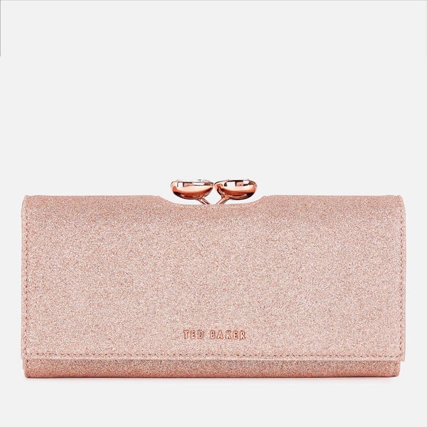 Ted baker rose 2025 gold glitter purse