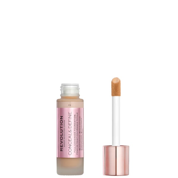 Makeup Revolution Conceal & Define Foundation F8 0
