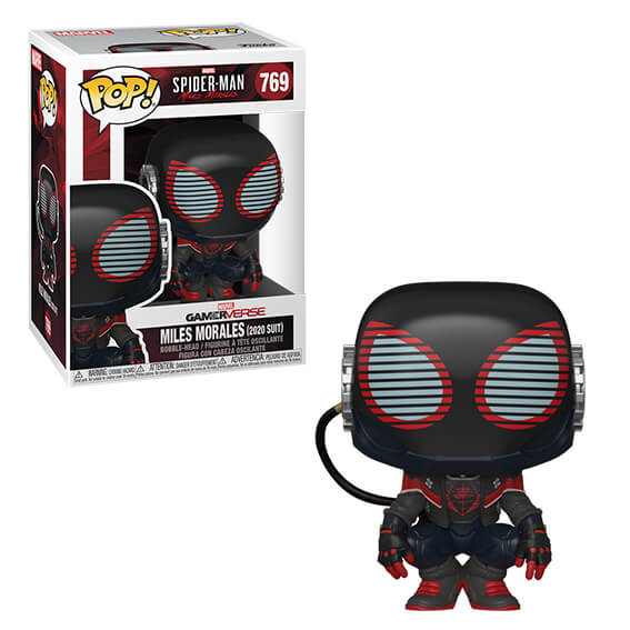 POP Games Miles Morales Miles 2020 Suit Brand New In Box Funko Spider-Man 