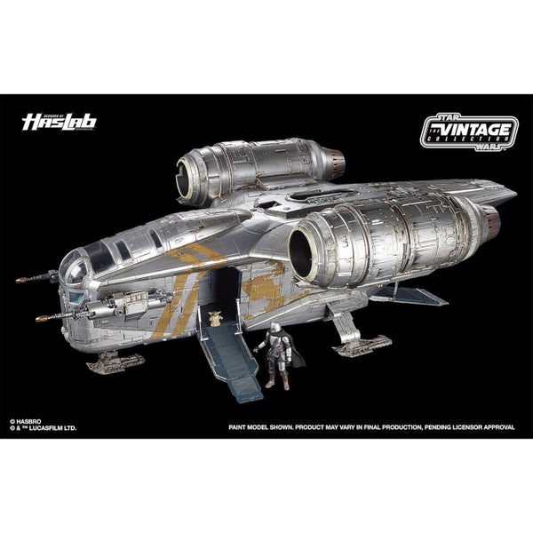 Haslab Razor Crest Hasbro Star Wars The Vintage Collection The Mandalorian Limited Edition Vehicle Merchandise Zavvi UK