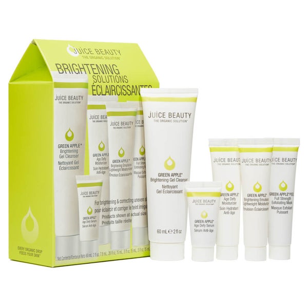 Juice Beauty Green Apple Brightening Solutions Kit 3.75 oz Free