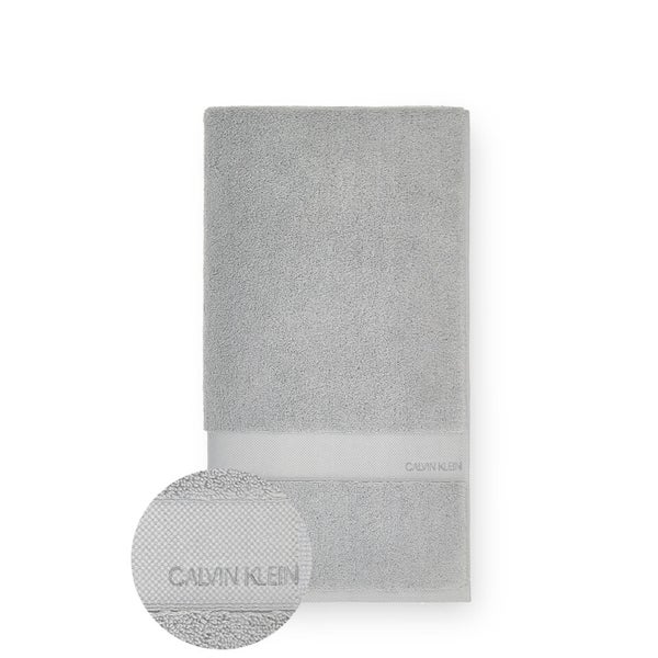 Calvin Klein Tracy Bath Towel Grey TheHut