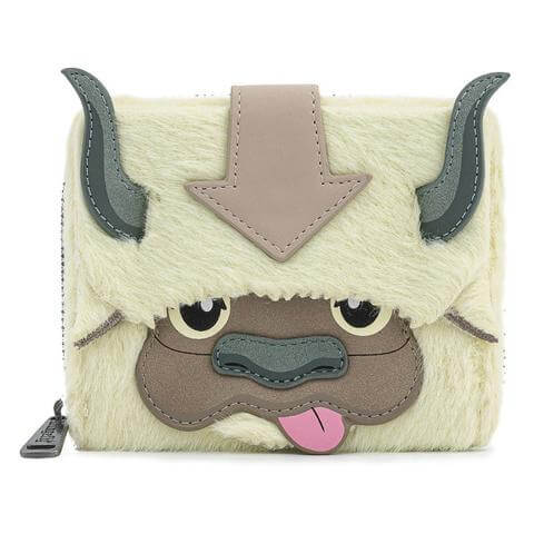 Loungefly Nickelodeon Avatar Aang Appa Cosplay Plush Zip Around Wallet Merchandise Zavvi Ireland