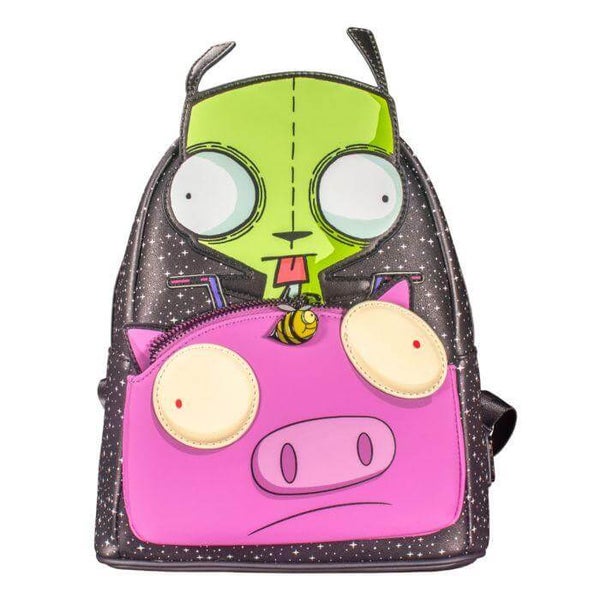 Loungefly Nickelodeon Invader Zim Gir Pig Doom Mini Backpack Merchandise -  Zavvi US