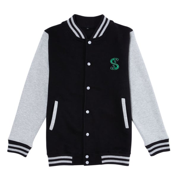 Veste Teddy Riverdale South Side Serpent Homme Noir Gris Clothing Zavvi France