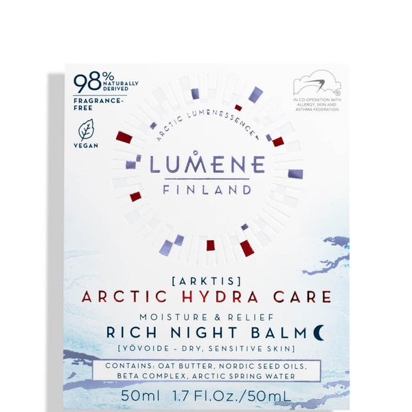 Lumene Arctic Hydra Care [Arktis] Moisture and Relief Rich Night Balm 50ml 3