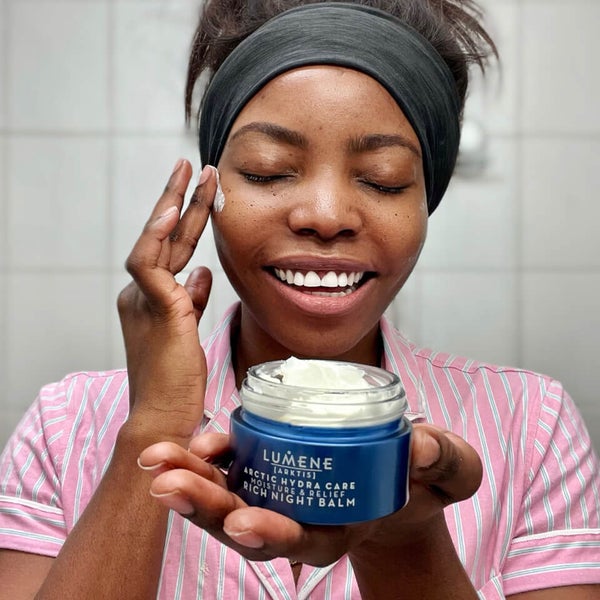 Lumene Arctic Hydra Care [Arktis] Moisture and Relief Rich Night Balm 50ml 2