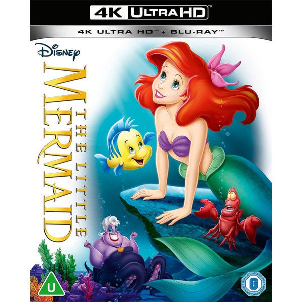 2024 The Little Mermaid Mondo Blu-ray Steelbook, Bluray Disc