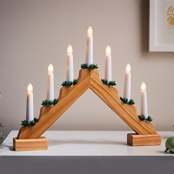 Tesco christmas candle arch clearance
