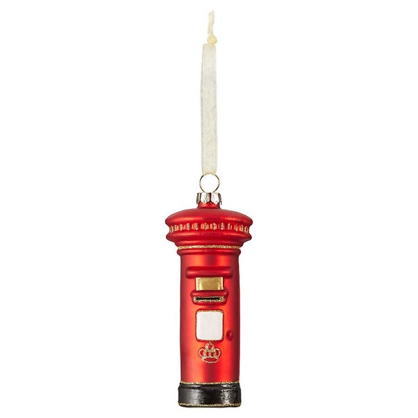 Post box decoration christmas clearance