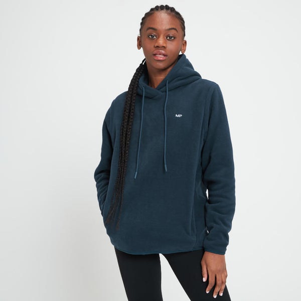 Nike washed blue best sale mini swoosh oversized hoodie