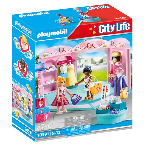 Playmobil City Life Fashion Store (70591) Toys Zavvi US