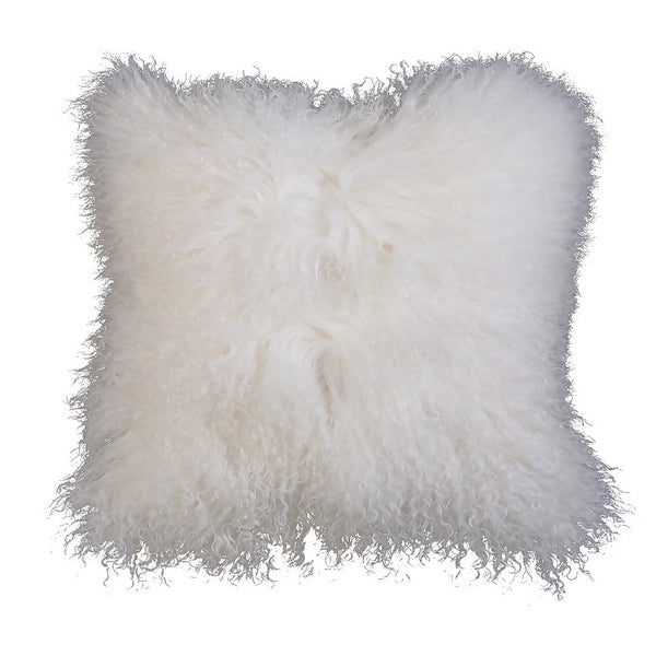 Cream mongolian cushions discount