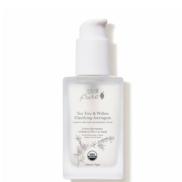 100 Pure Tea Tree Willow Clarifying Astringent 4 Fl Oz Dermstore