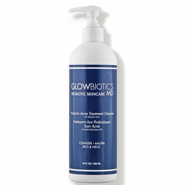 Glowbiotics md probiotic shop acne treatment cleanser