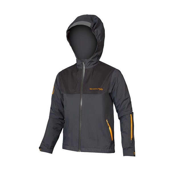 grey waterproof jacket