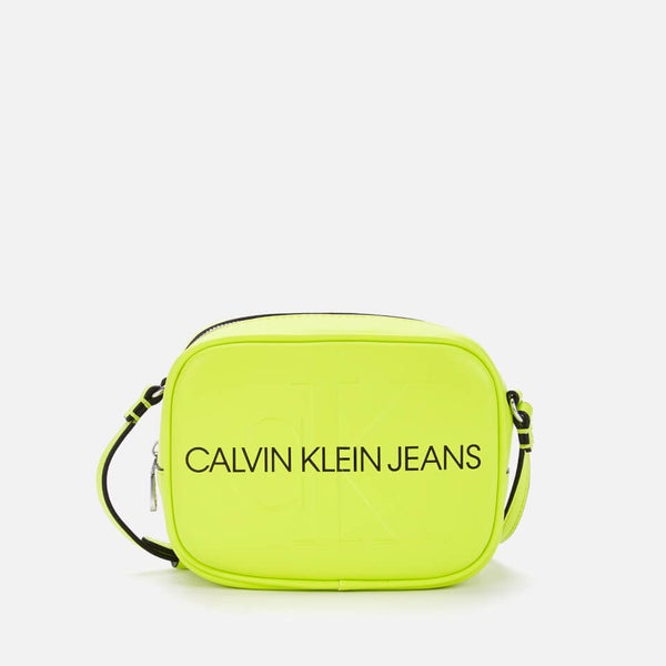 Calvin Klein Sculpted Camera Bag Mono in Natural
