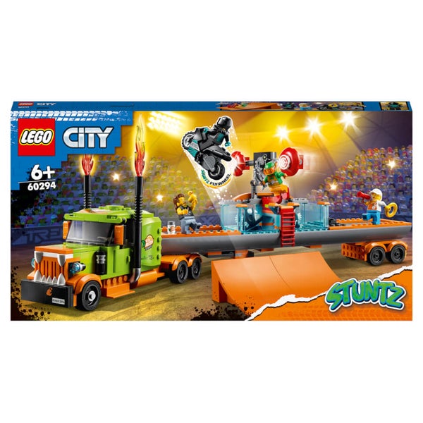 Lego City: Stuntz Stunt Show Truck & Motorbike Toy Set (60294) | Retro  Vibes And Nostalgia - All On Veryneko Uk!