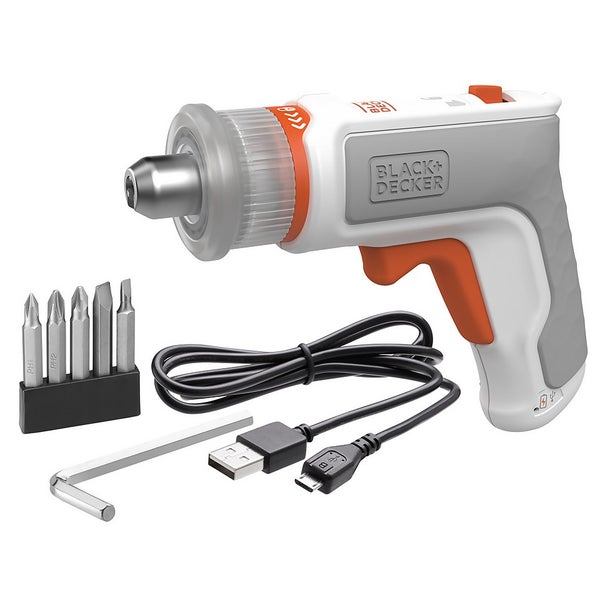 BLACK DECKER Cordless Screwdriver and Furniture Assembly