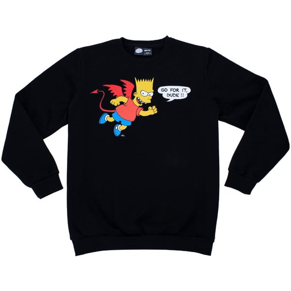Cakeworthy x The Simpsons - Bart Simpson Devil Crewneck Sweatshirt